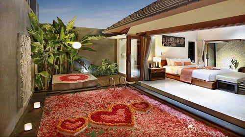 honeymoon resort in bali