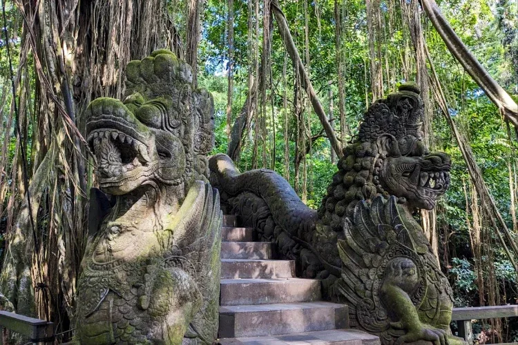 Pemandangan wisata di Ubud, Bali