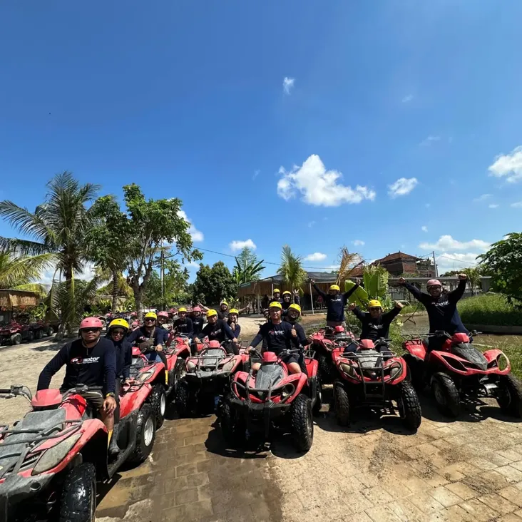 Atv Ride Bali Tour Group 2